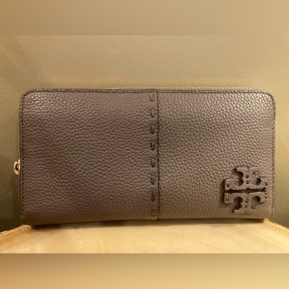 Tory Burch Gray Satchel and Wallet Set - Picture 13 of 15